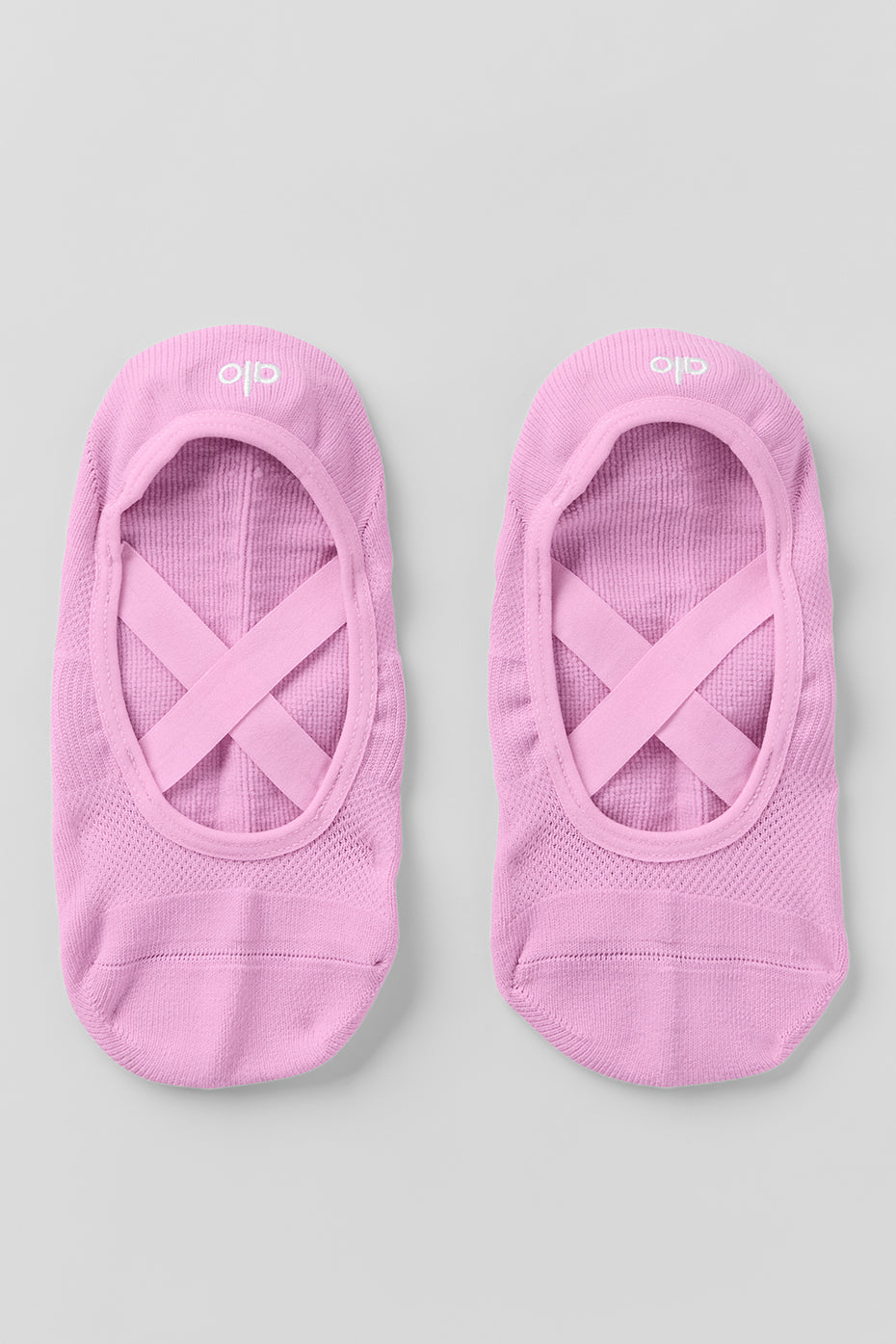 Women's Pivot Barre Sock - Candy Heart Pink--0