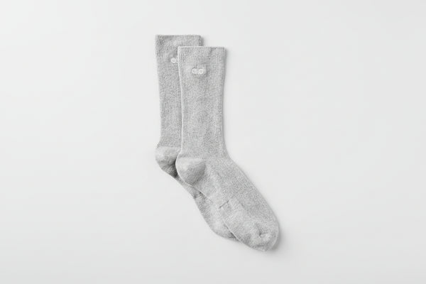 Unisex Half-Crew Understated Sock - Athletic Heather Grey