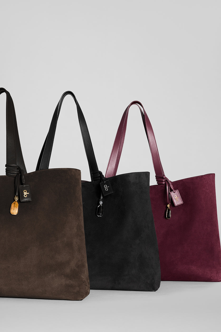 ALO Tranquility Tote - Bordeaux Suede--5