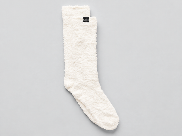 Women's Plush Lush Sock - Ivory