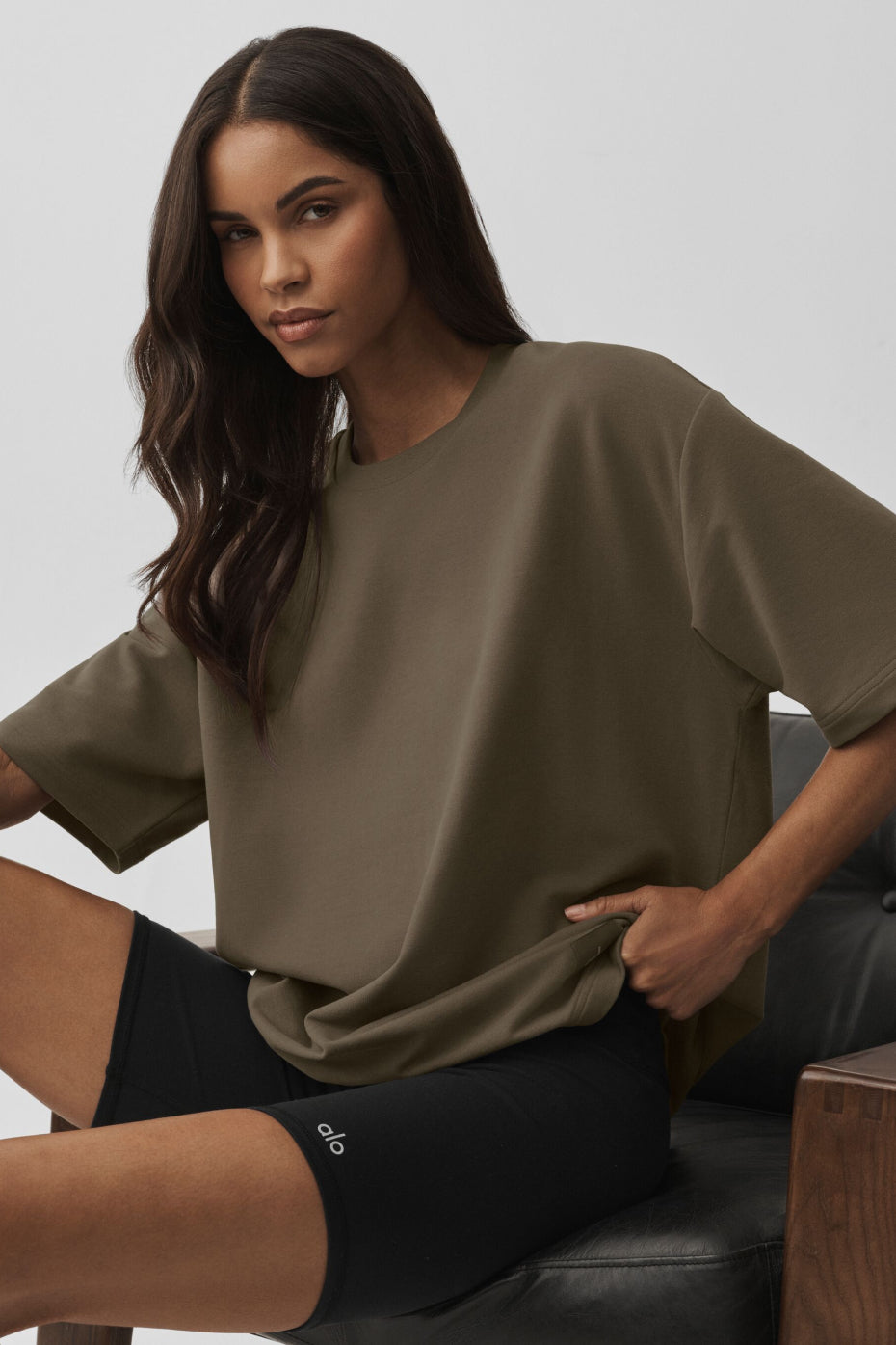 Double Take Short Sleeve - Olive Tree--0