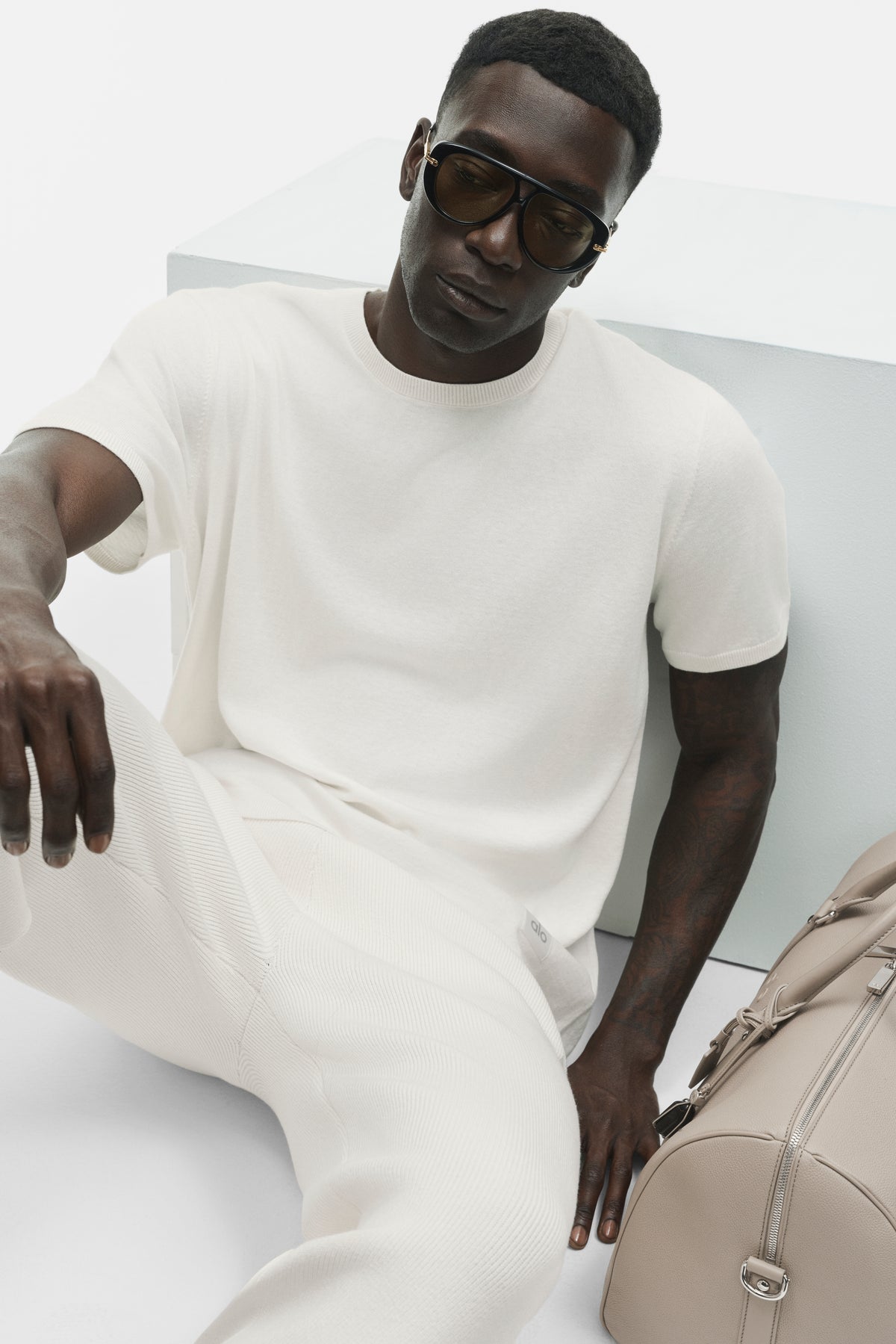 Cotton Cashmere Ever Soft Short Sleeve Crew - Ivory--4
