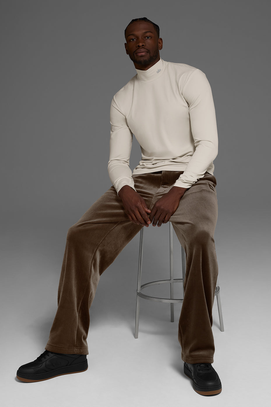 Conquer Reform Mock Neck Long Sleeve - Bone--4