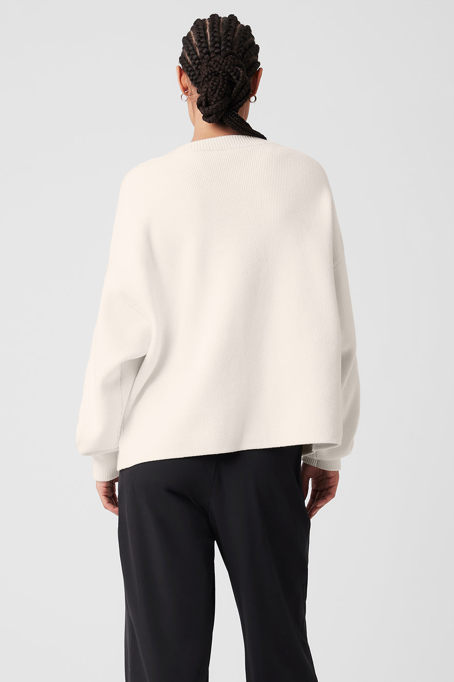 Scholar Cardigan Sweater - Ivory--1