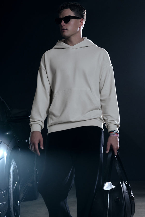 Double Take Hoodie - Bone