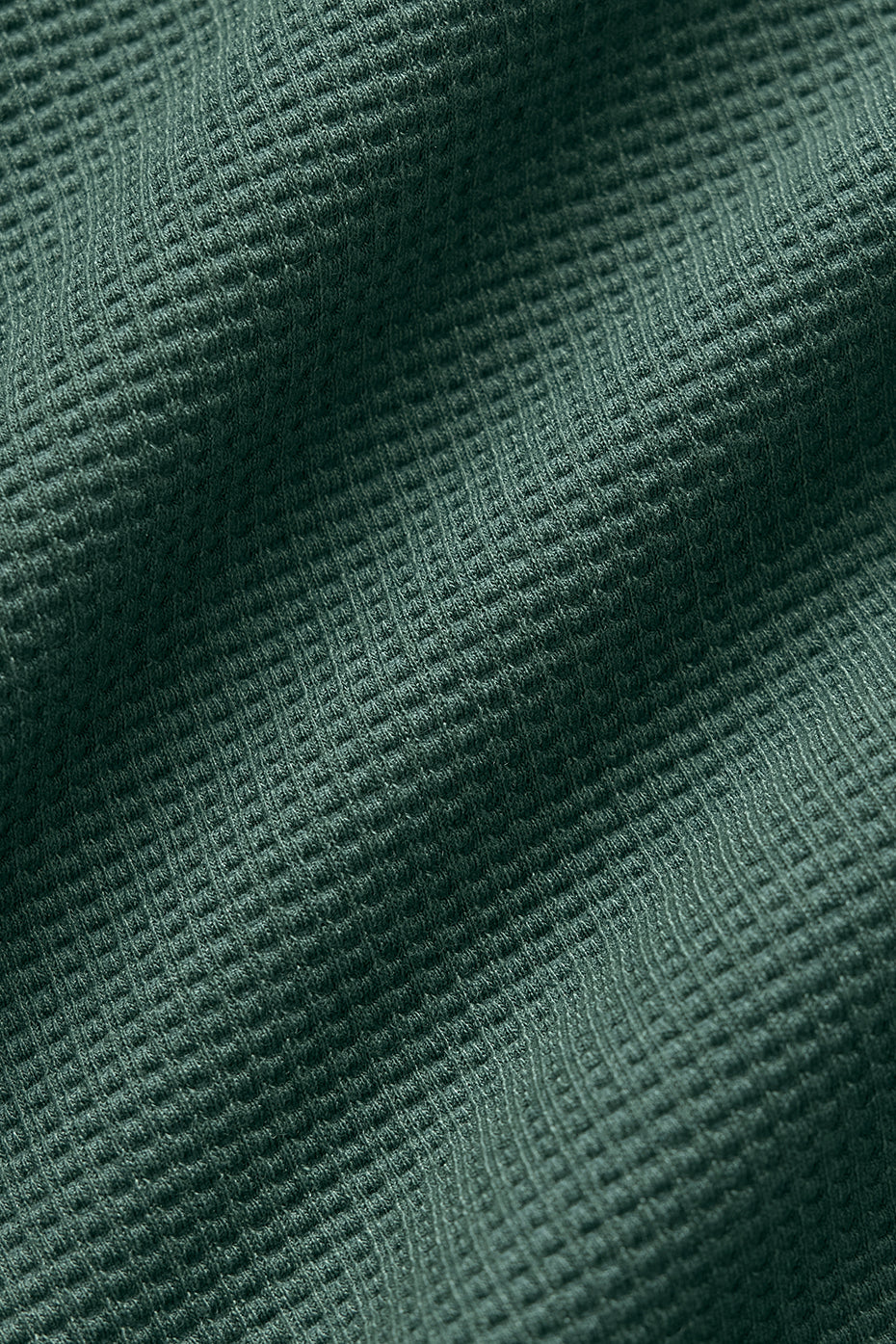 Waffle Lounge Hoodie - Clover Green--5