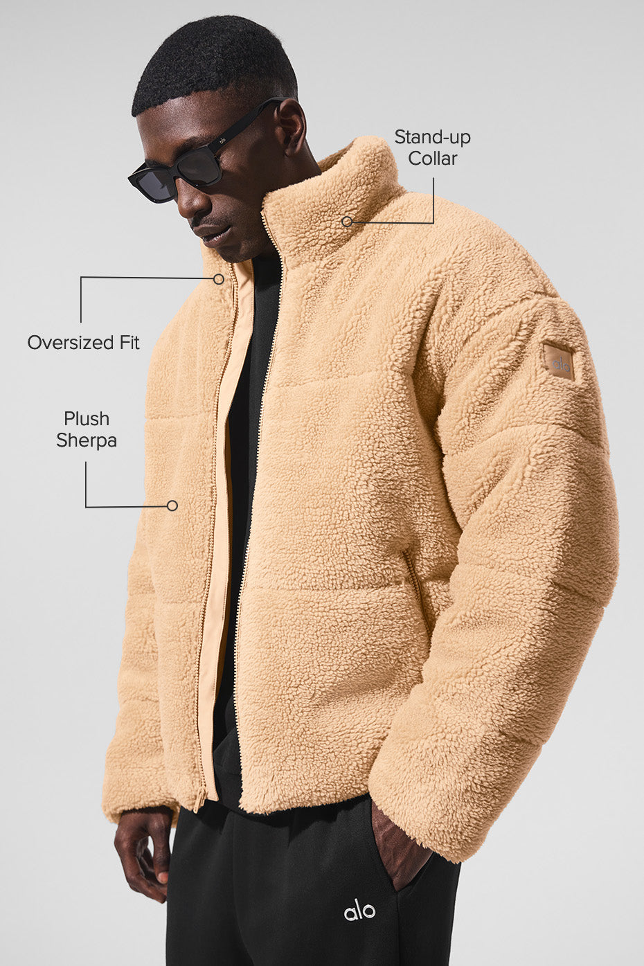 Sherpa Stage Puffer - Camel--1