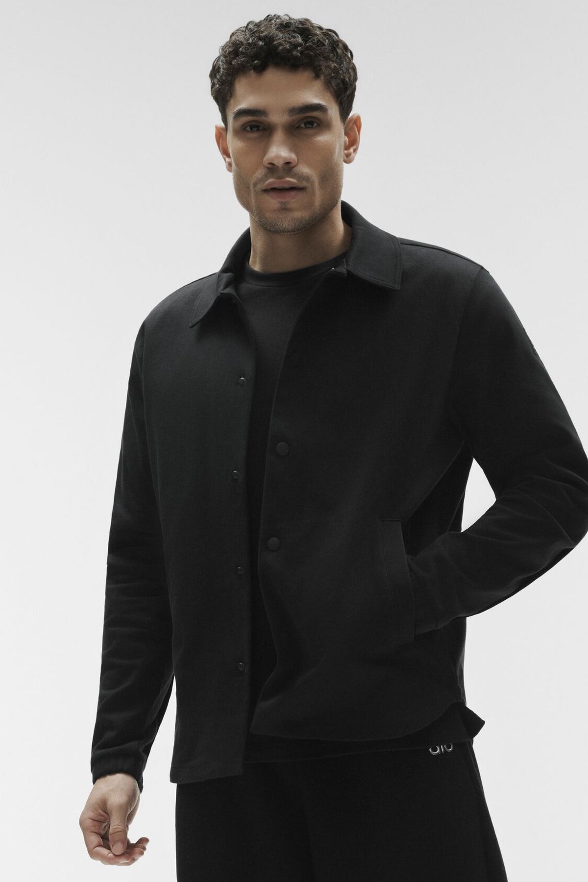 Edition Sueded Jacket - Black--0