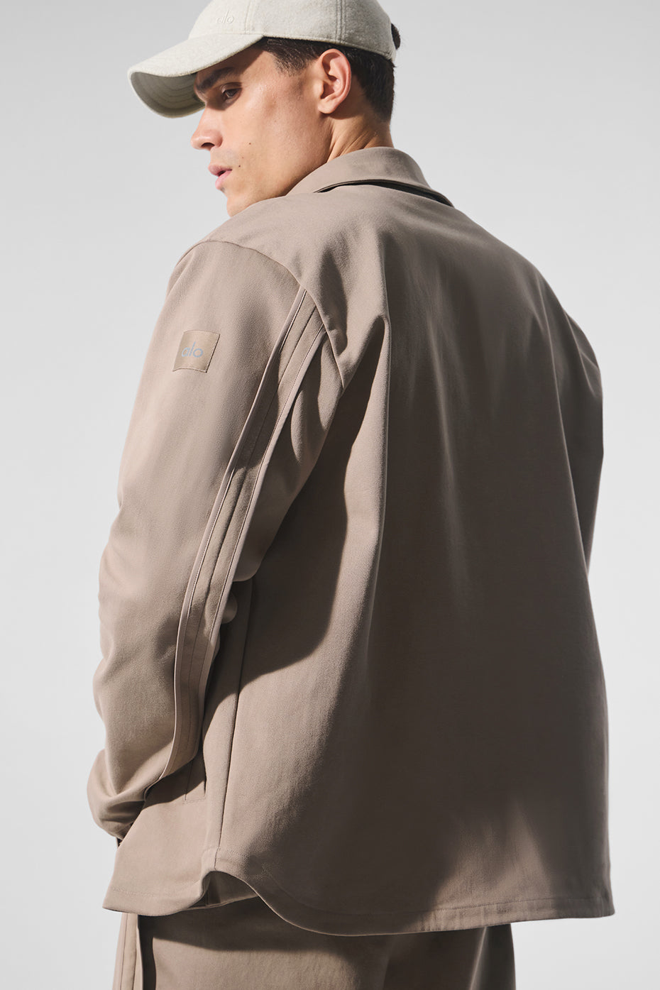 Edition Sueded Jacket - Gravel--1