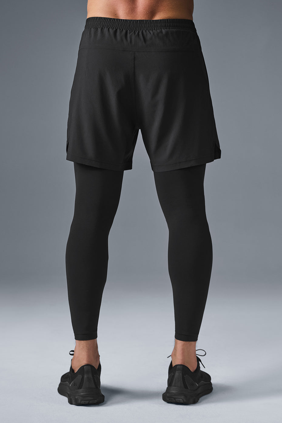 5" Revival 2-in-1 Pant - Black/Black--2