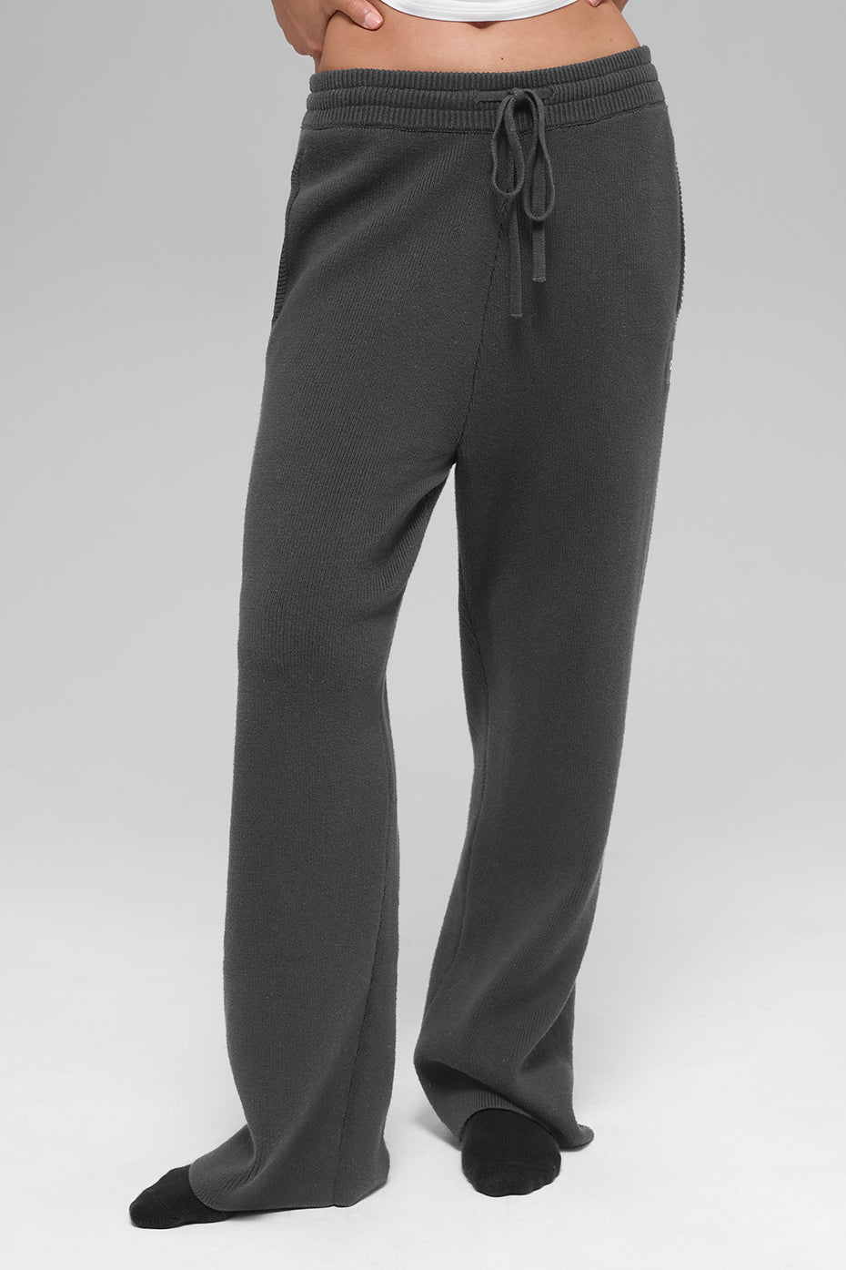 Scholar Straight Leg Sweatpant - Anthracite--2