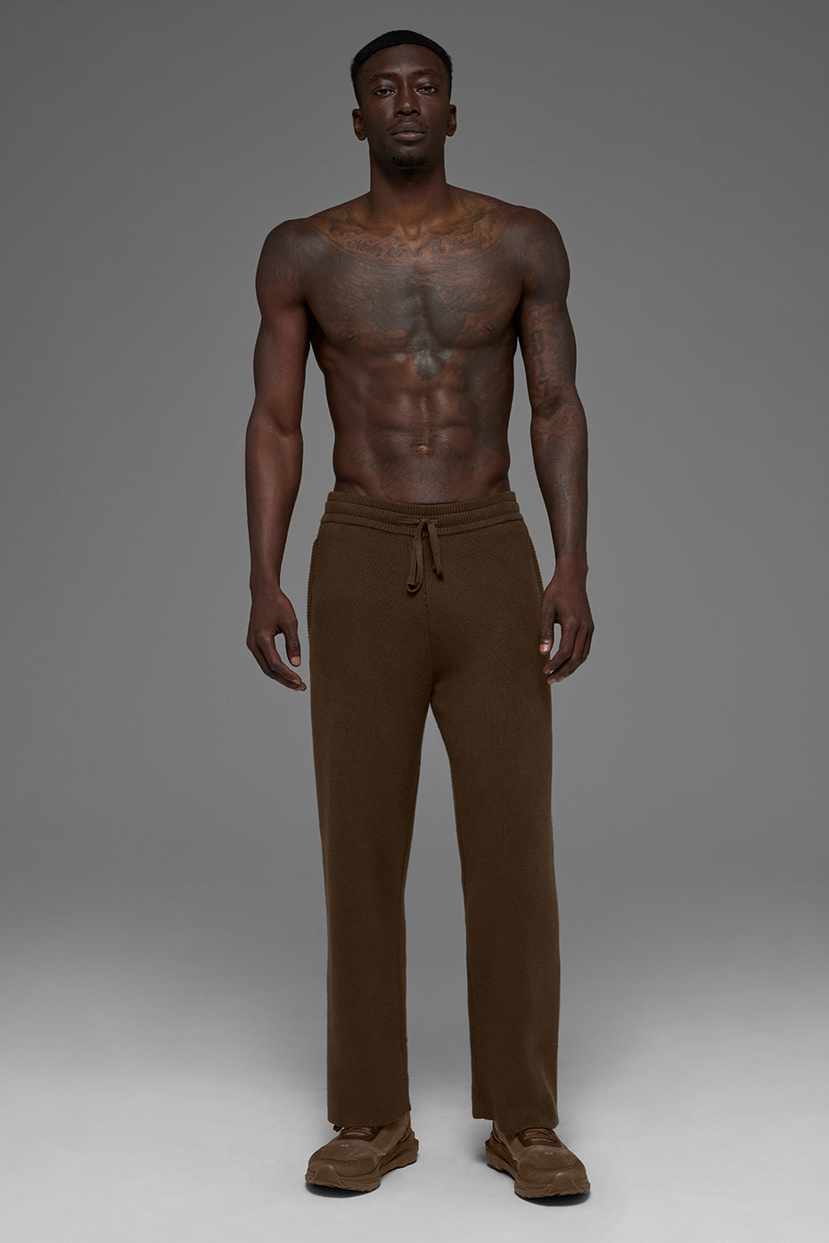 Scholar Straight Leg Sweatpant - Espresso--5