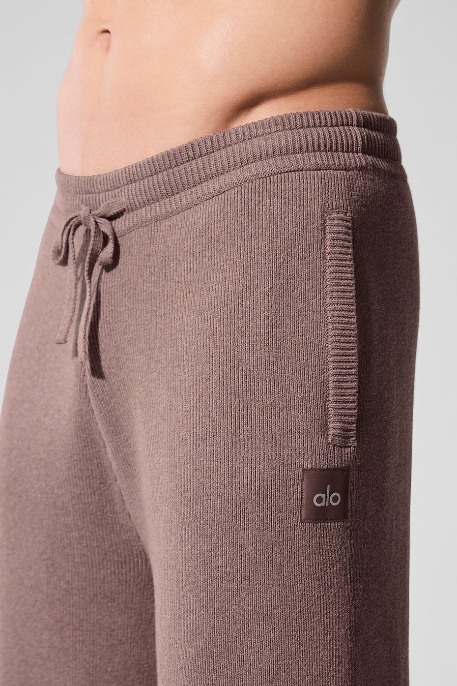 Scholar Straight Leg Sweatpant - Mushroom Heather--3