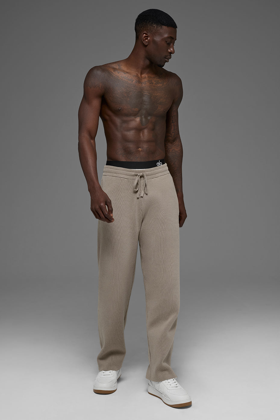 Scholar Straight Leg Sweatpant - Light Cocoa--4