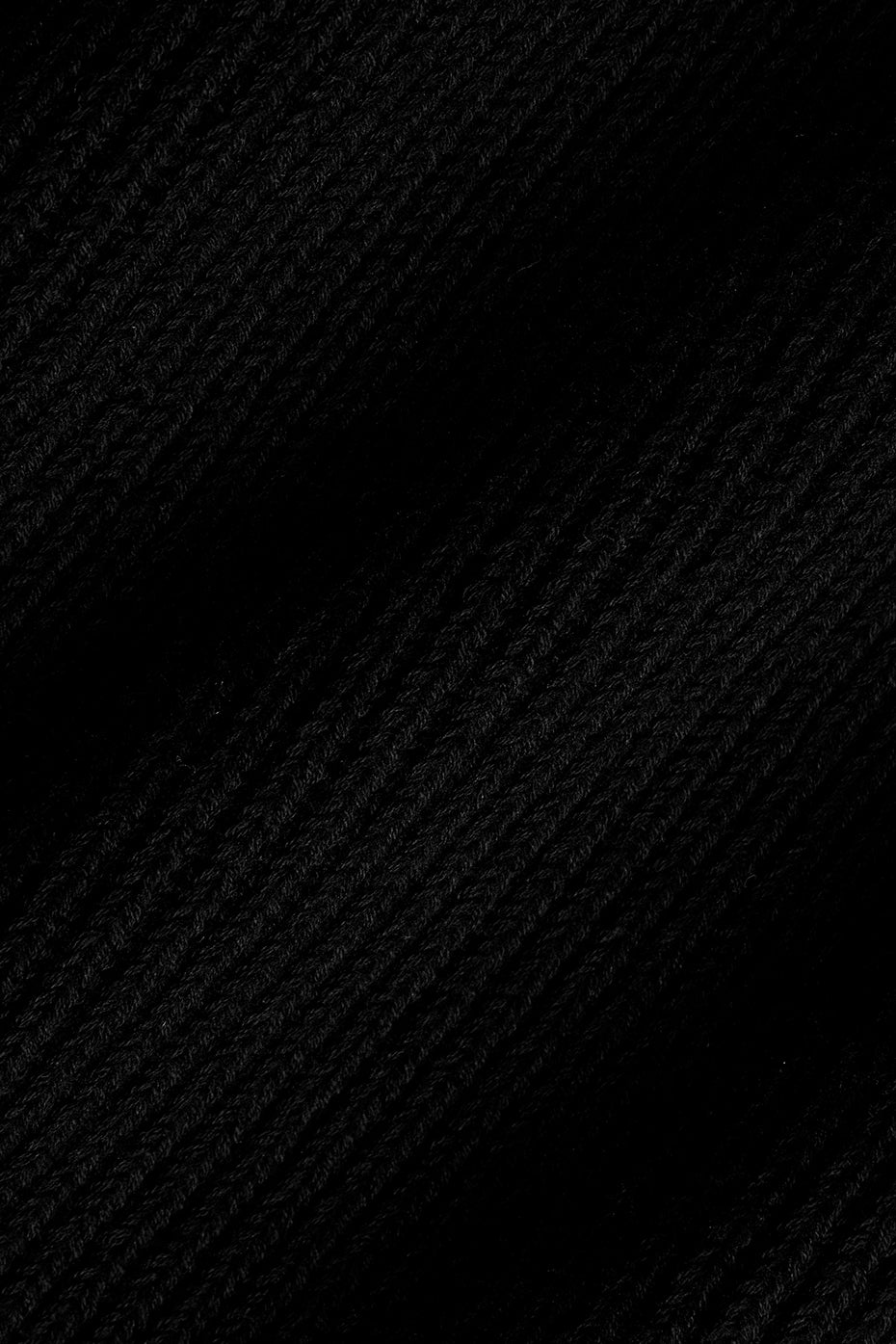 Domain Rib Knit Sweatpant - Black--3