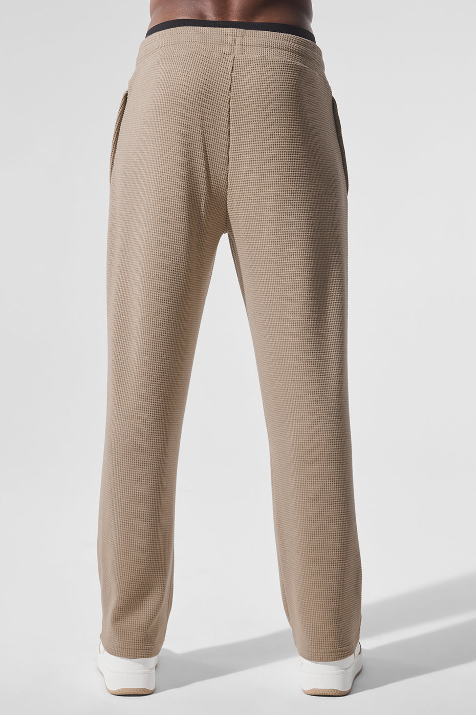 Elevate Waffle Straight Leg Pant - Gravel--2