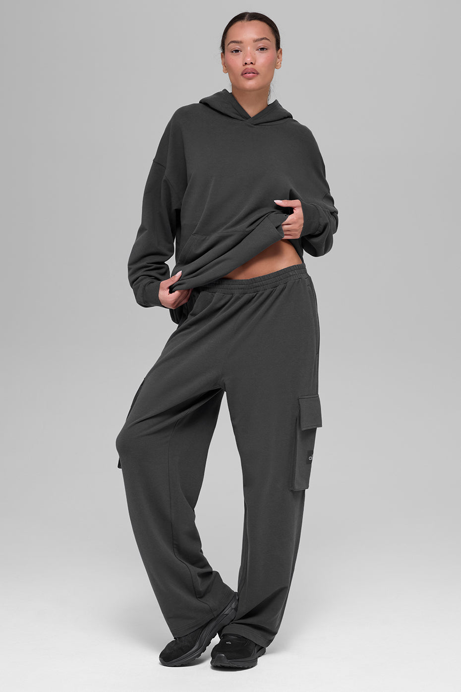 Double Take Cargo Pant - Anthracite--4
