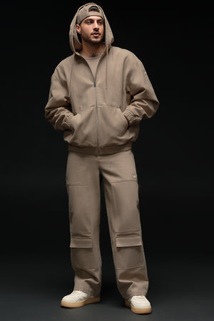 Cotton Canvas Carpenter Pant - Gravel