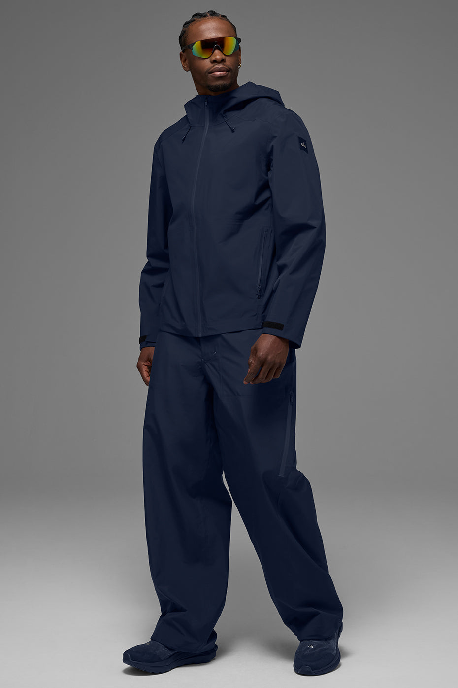 Alpha Shell Pant - Navy--4