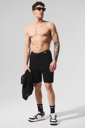 Open-Knit Short - Black