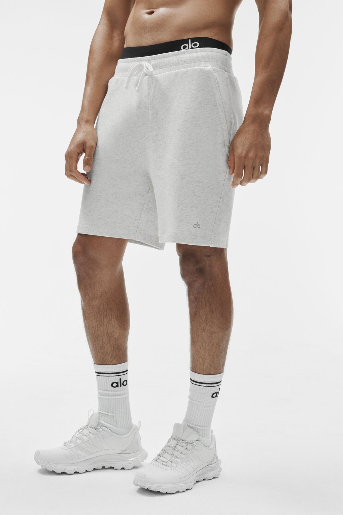 Chill Short - White Heather--1