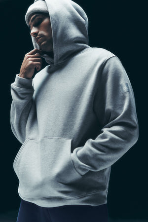 Renown Heavy Weight Hoodie - Athletic Heather Grey