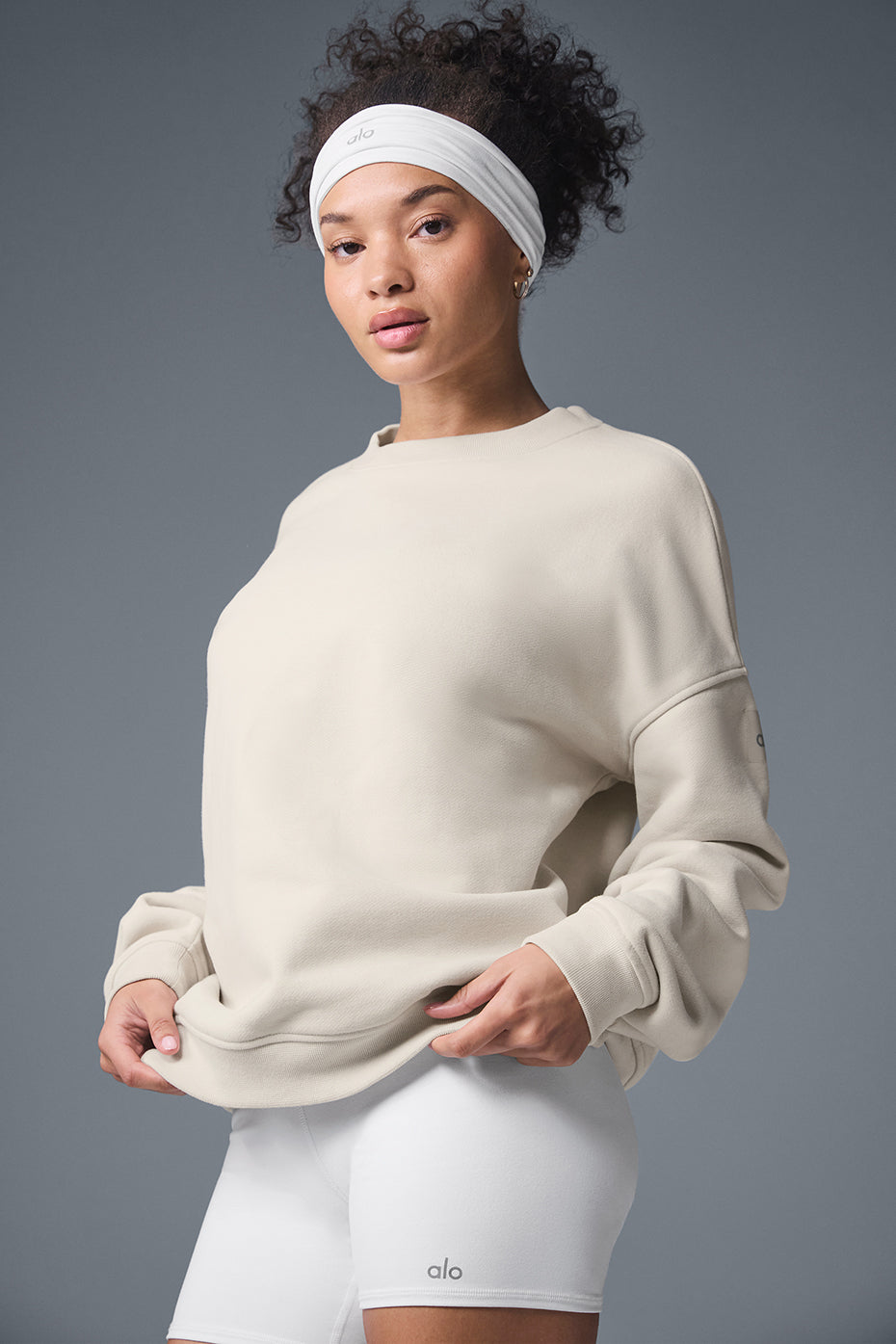 Renown Heavy Weight Crew Neck Pullover - Bone--0