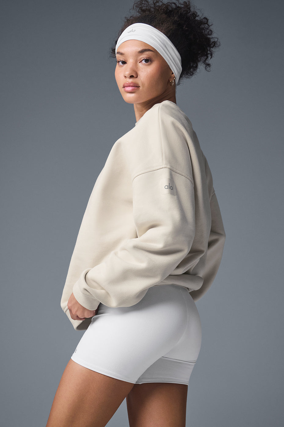 Renown Heavy Weight Crew Neck Pullover - Bone--1