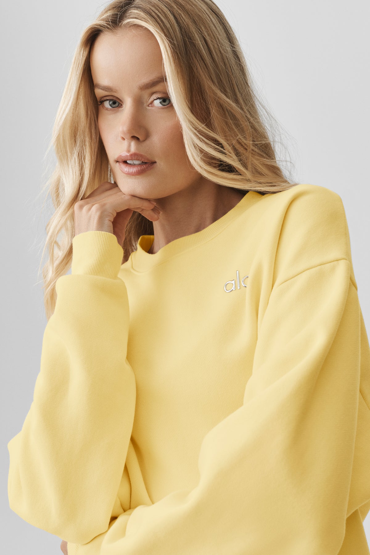 Accolade Crew Neck Pullover - Warm Butter--1