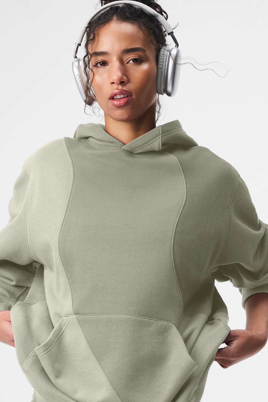 Make Waves Hoodie - Limestone Tonal--0
