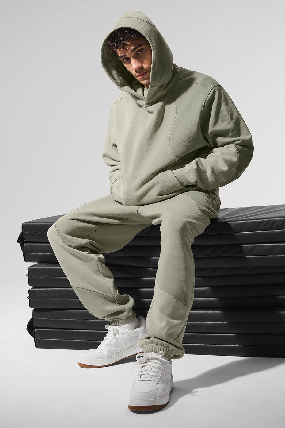 Make Waves Hoodie - Limestone Tonal--0