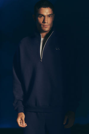 Accolade 1/4 Zip Pullover - Navy