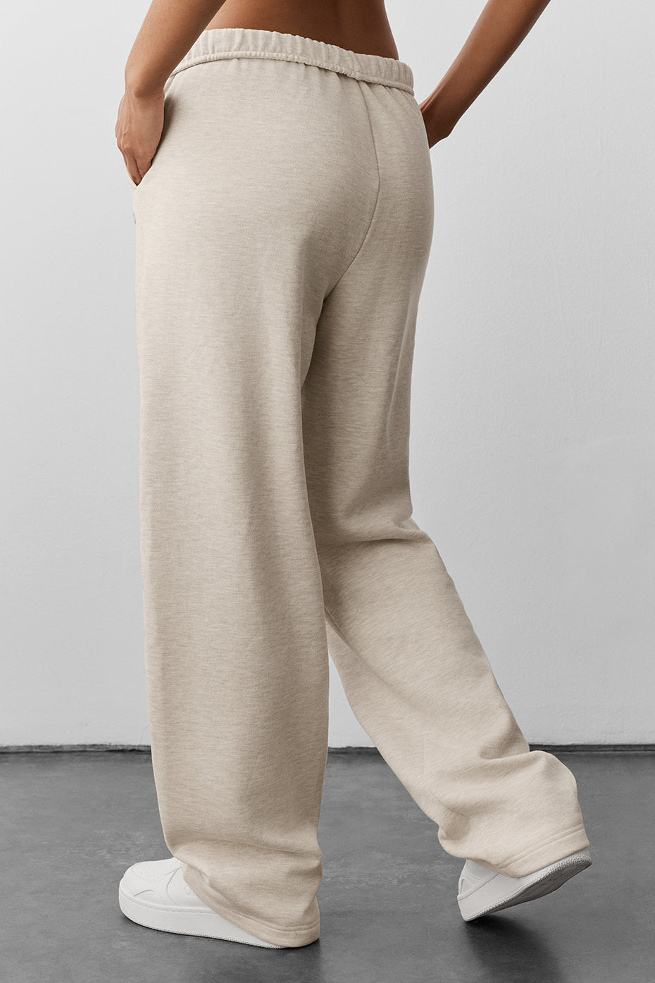 Accolade Straight Leg Sweatpant - Oatmeal Heather--1