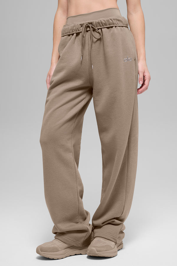 Accolade Straight Leg Sweatpant - Gravel