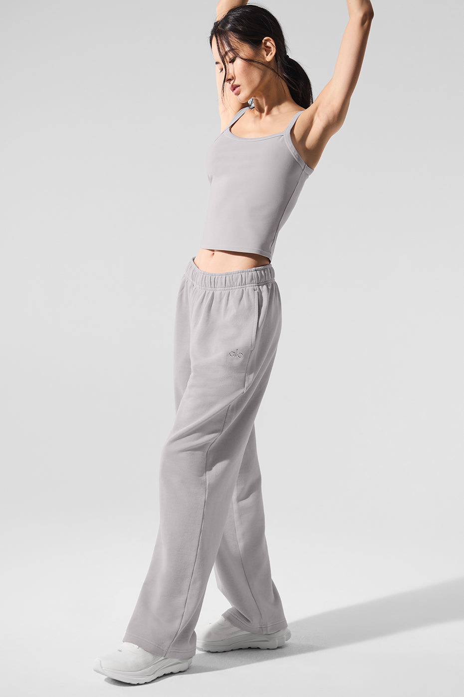 Washed Accolade Straight Leg Sweatpant - Grey Sky Wash--0