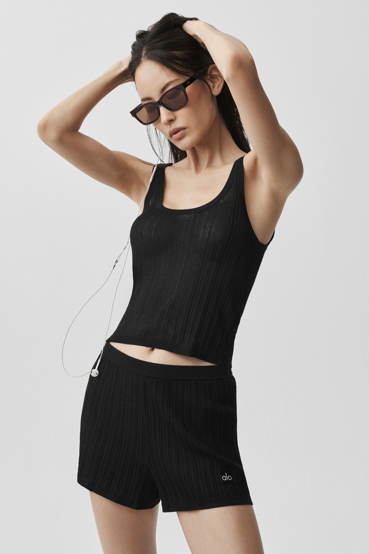 Sweater Sunlit Tank - Black--0