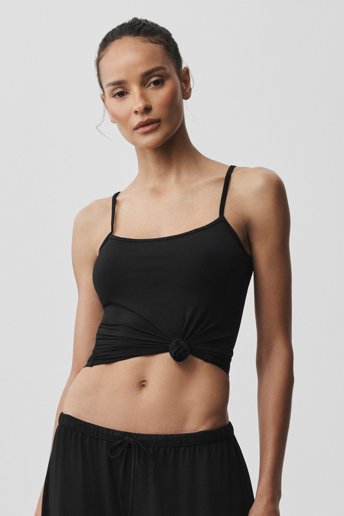 Alosoft Finesse Cami Tank - Black--2