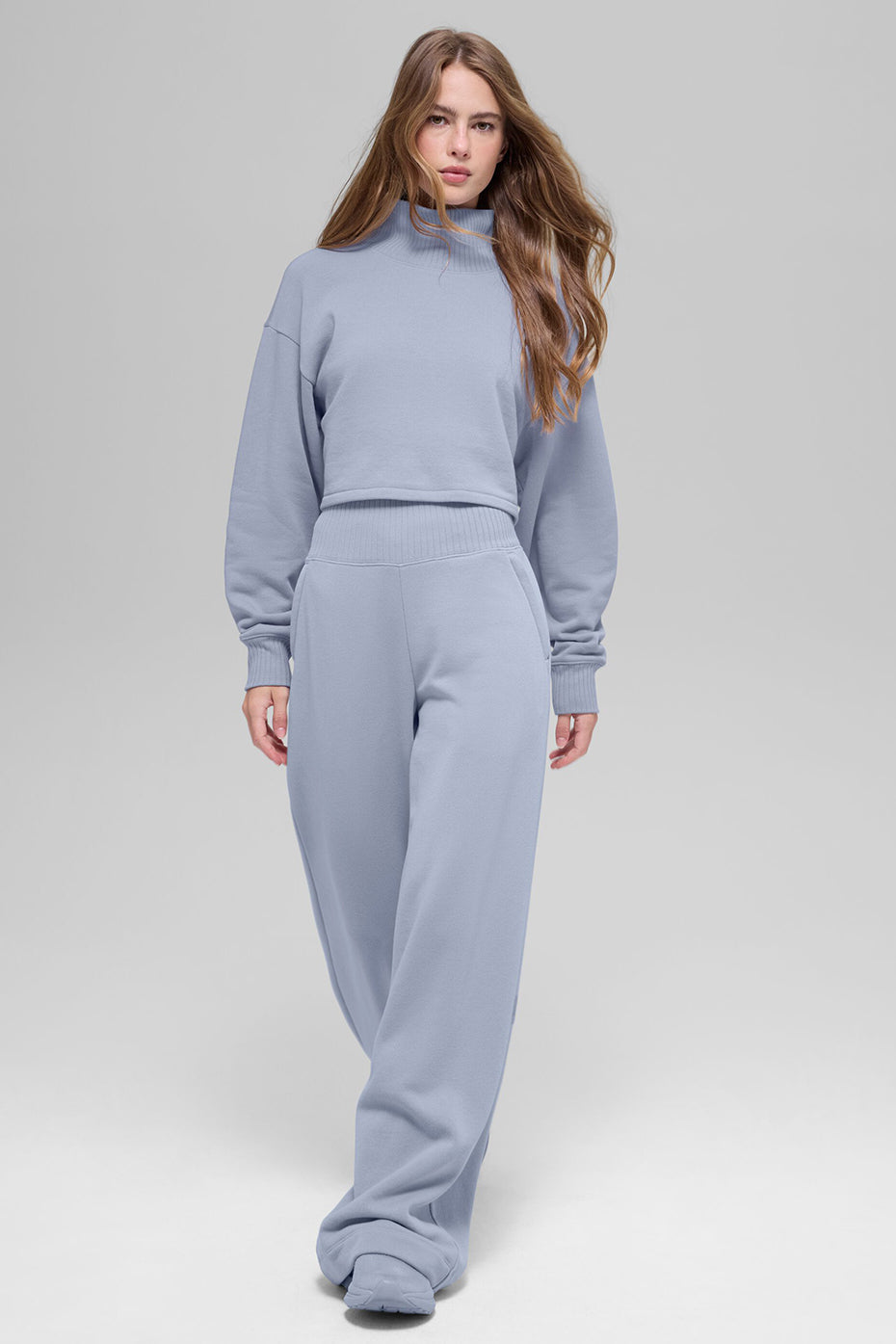 Cropped Serenity Coverup - Winter Frost--4