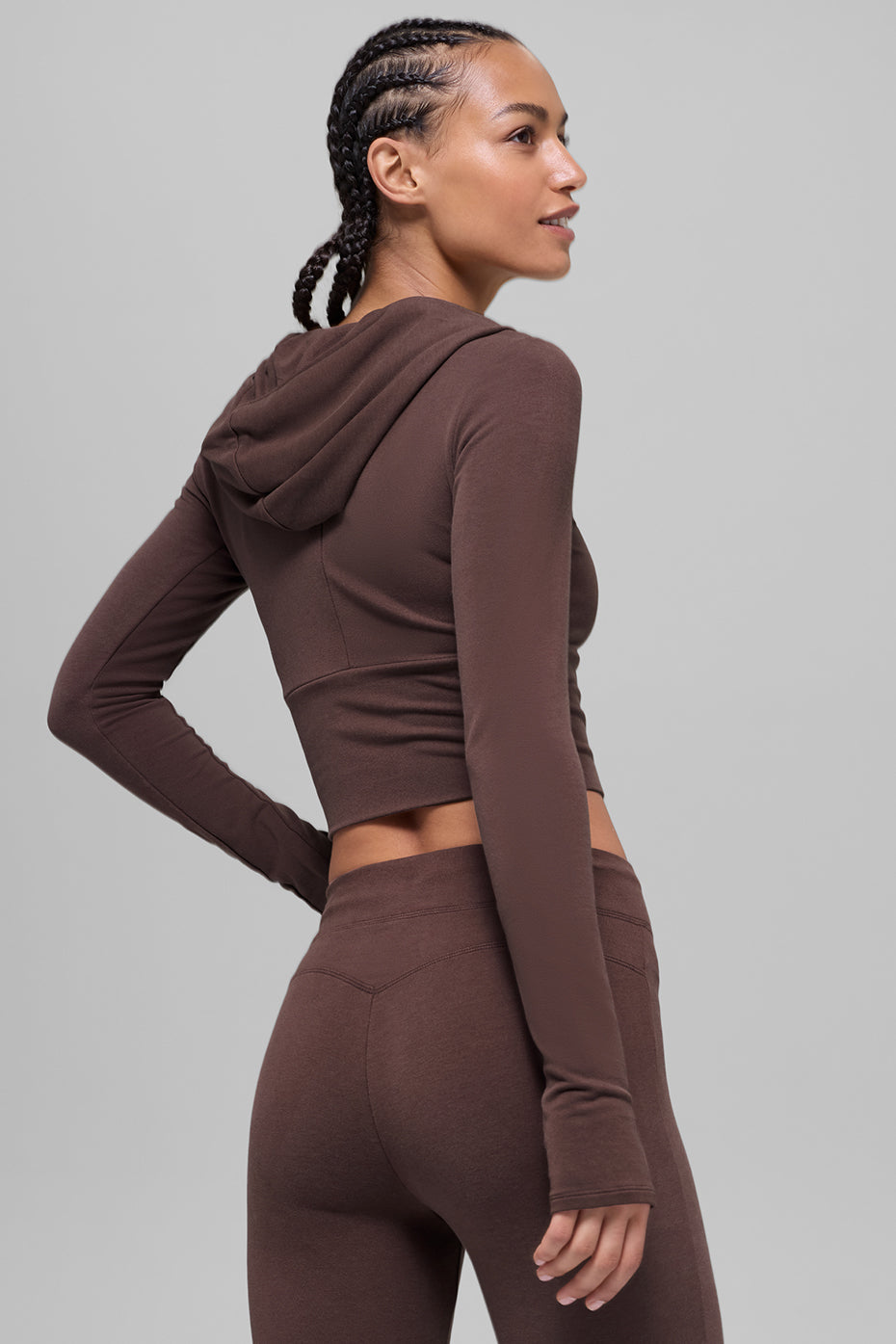 Sway Full Zip Hoodie - Brownstone--2