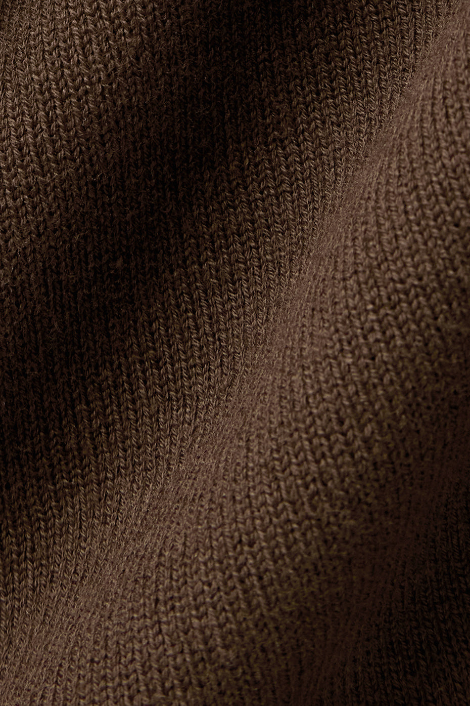 Scholar Knit Cropped Full Zip Jacket - Espresso--4