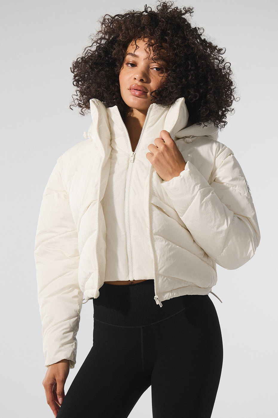 Glacier Puffer - Ivory--0