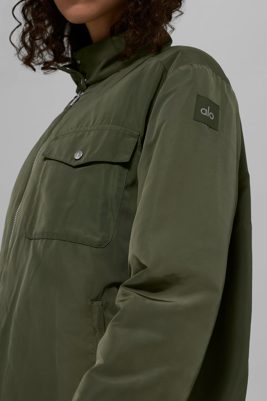 Work It Bomber - Green Olive--4