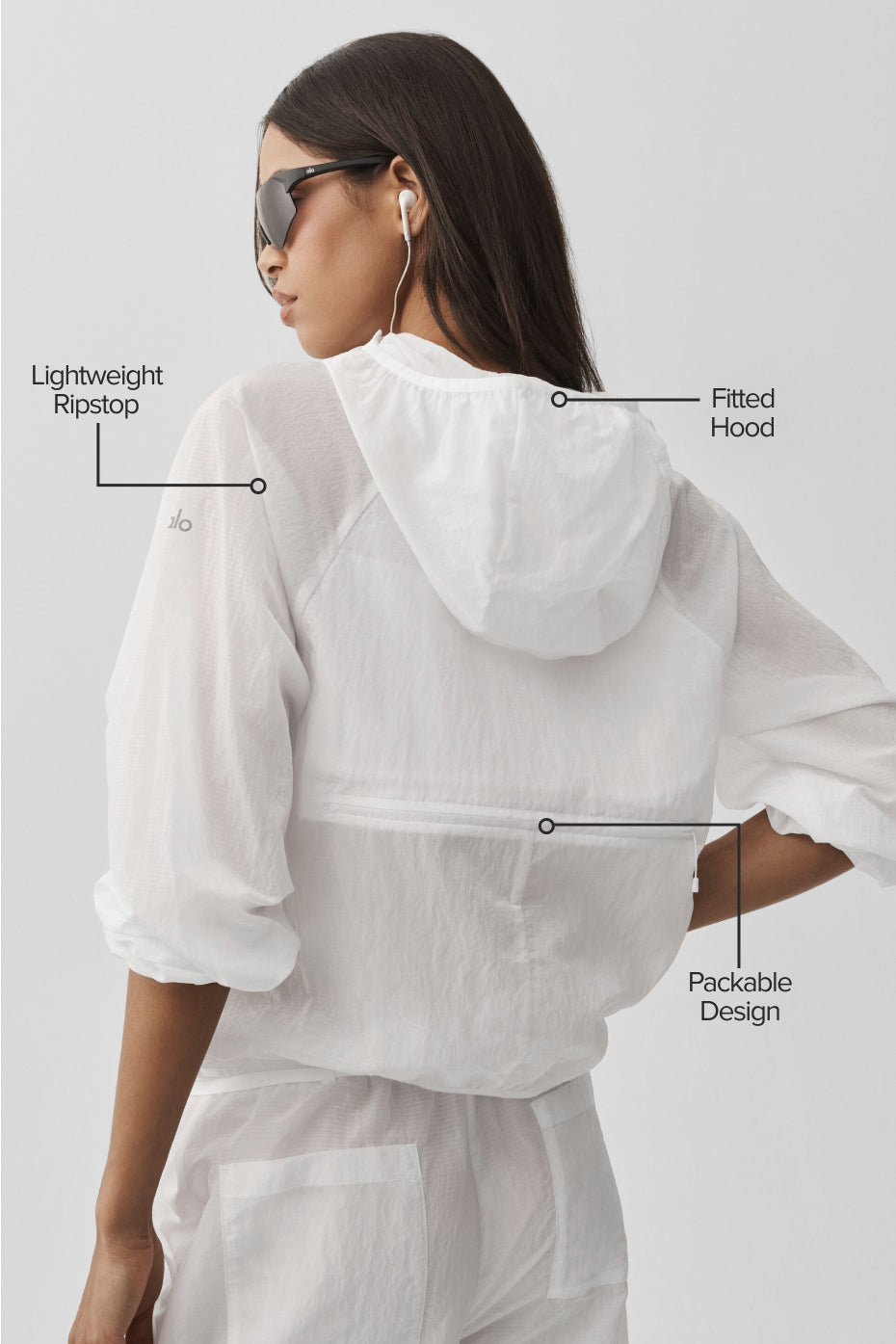 Ripstop Electric Jacket - White--1
