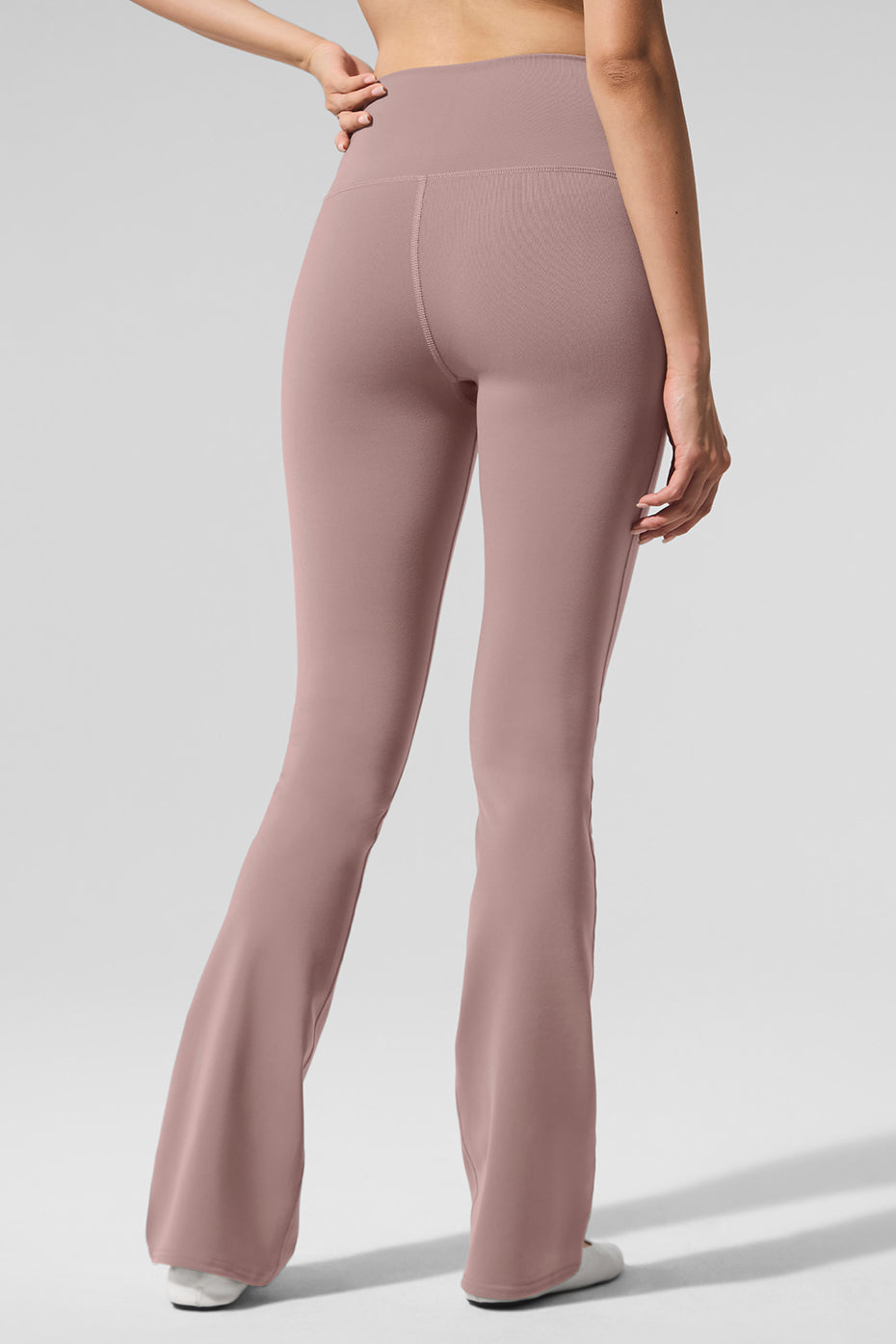 Airbrush High-Waist Bootcut Legging (Regular) - Taupe--1