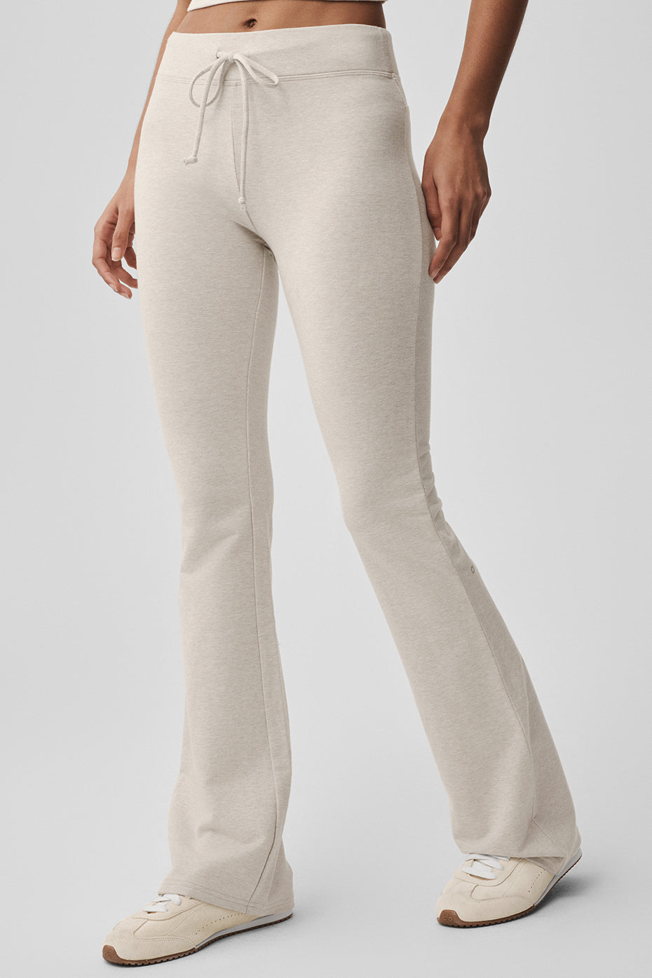 Sway Bootcut Sweatpant - Oatmeal Heather--3