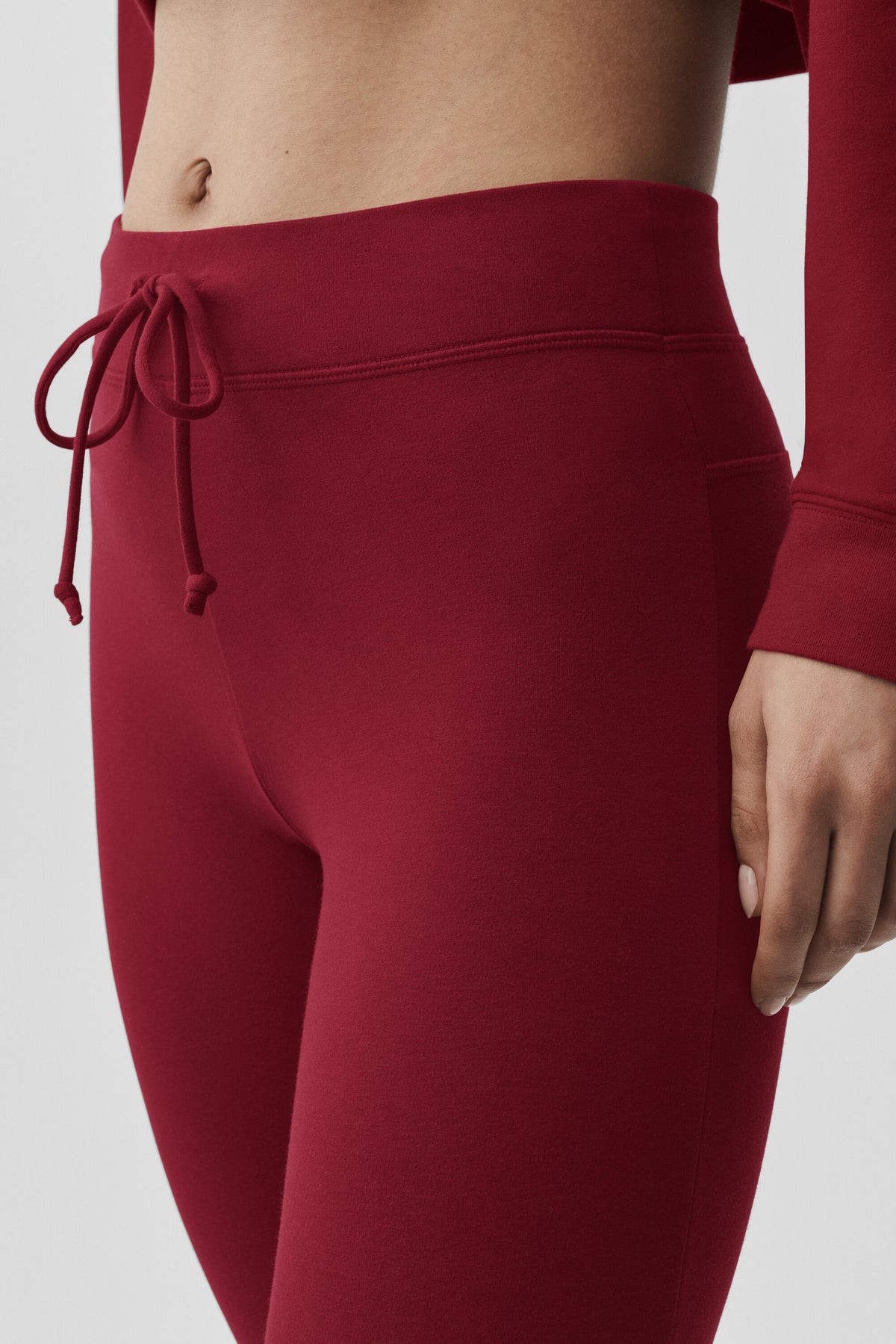 Sway Bootcut Sweatpant - Summer Romance Red--3