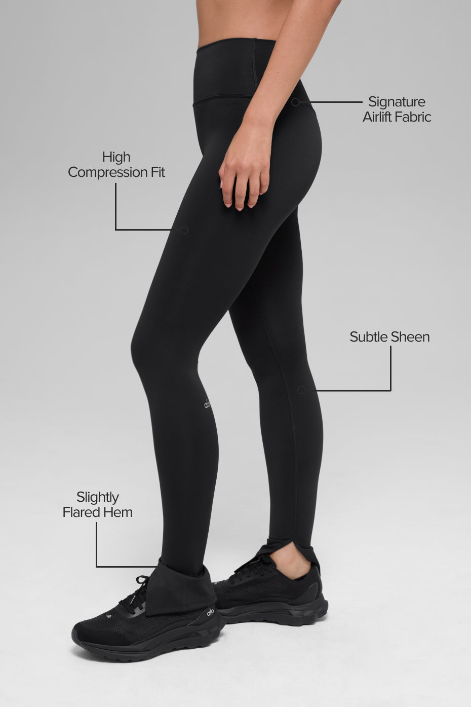 Airlift High-Waist Elongated Legging - Black--1