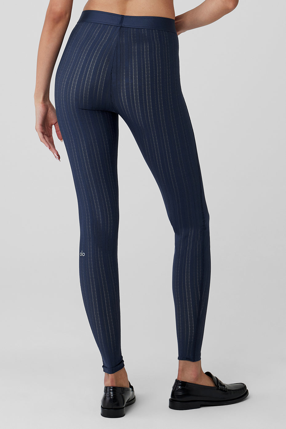 High-Waist Euphoria Legging - Navy--1