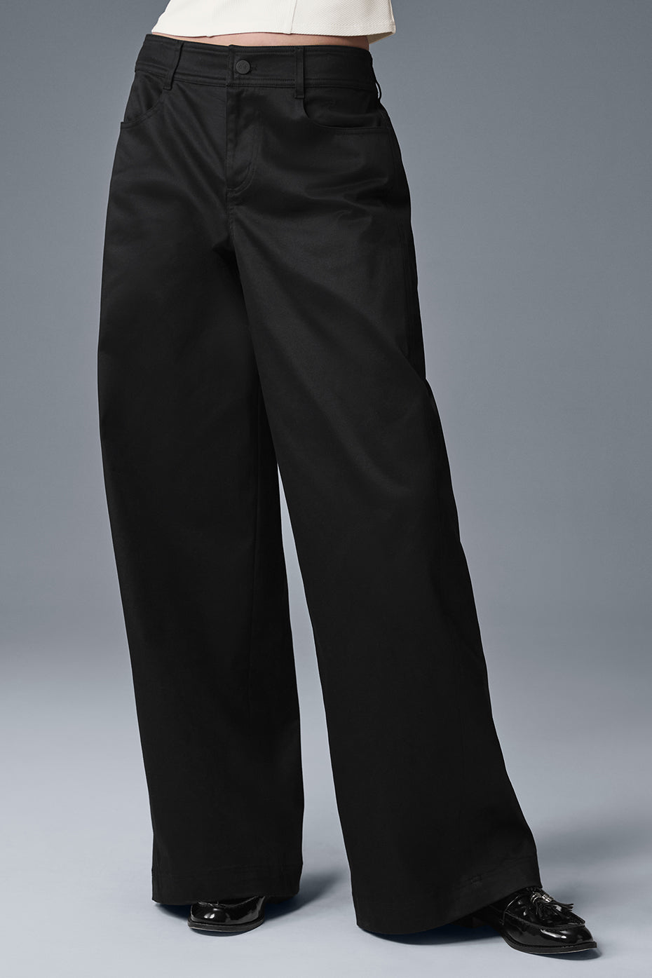 Wanderlust Wide Leg Trouser - Black--0