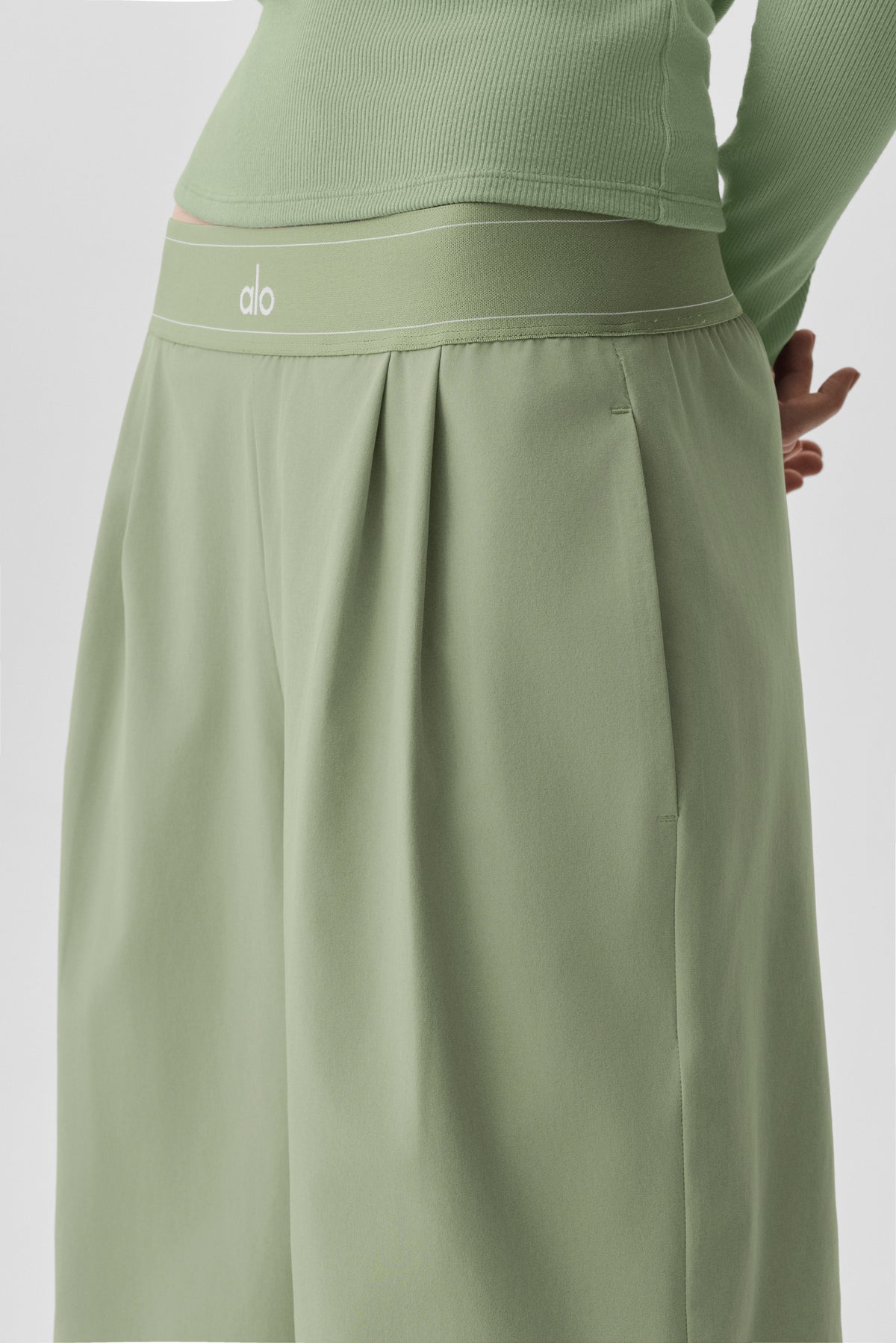 Suit Up Trouser (Long) - Dune Grass--2